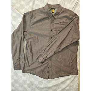 Eddie Bauer Classic Fit Men's Long Sleeve Button Down‎ Shirt - Size TXL